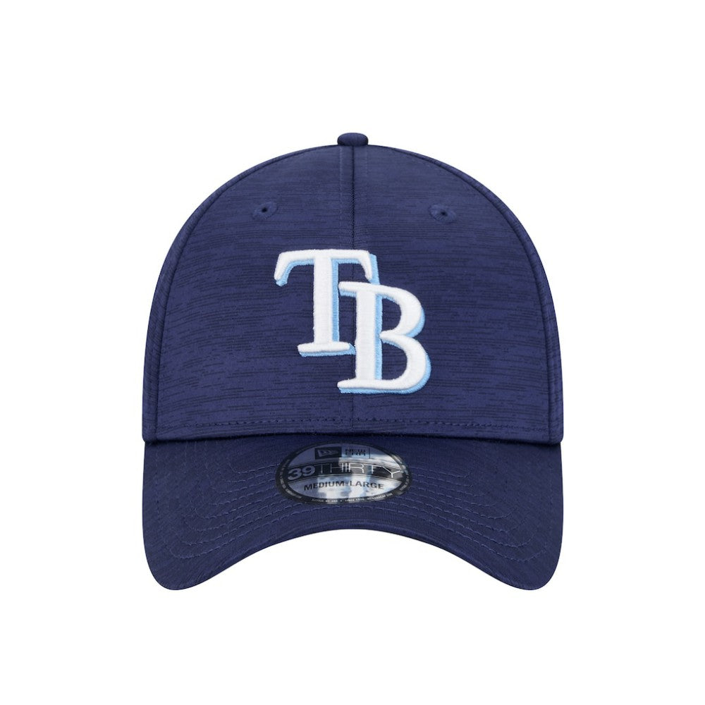 Tampa Bay Rays New Era Tech 39THIRTY Flex Hat - Navy Hats