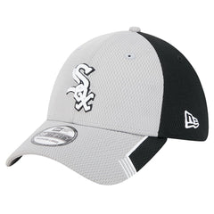Chicago White Sox New Era Visor Trim 39THIRTY Flex Hat - Gray/Black Hats