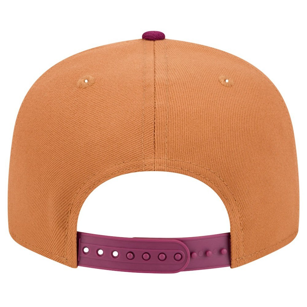 Tampa Bay Rays New Era Color Pack Two-Tone 9FIFTY Snapback Hat - Brown/Purple Hats
