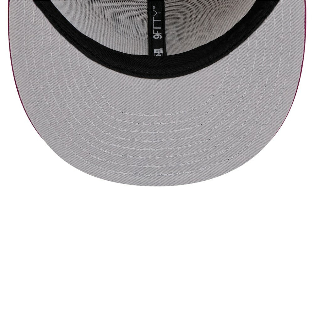 Tampa Bay Rays New Era Color Pack Two-Tone 9FIFTY Snapback Hat - Brown/Purple Hats