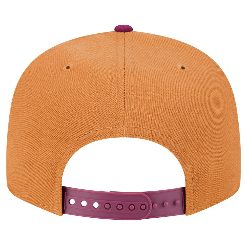 Detroit Tigers New Era Color Pack Two-Tone 9FIFTY Snapback Hat - Brown/Purple Hats