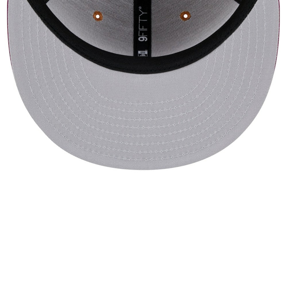 Detroit Tigers New Era Color Pack Two-Tone 9FIFTY Snapback Hat - Brown/Purple Hats