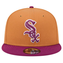 Chicago White Sox New Era Color Pack Two-Tone 9FIFTY Snapback Hat - Brown/Purple Hats