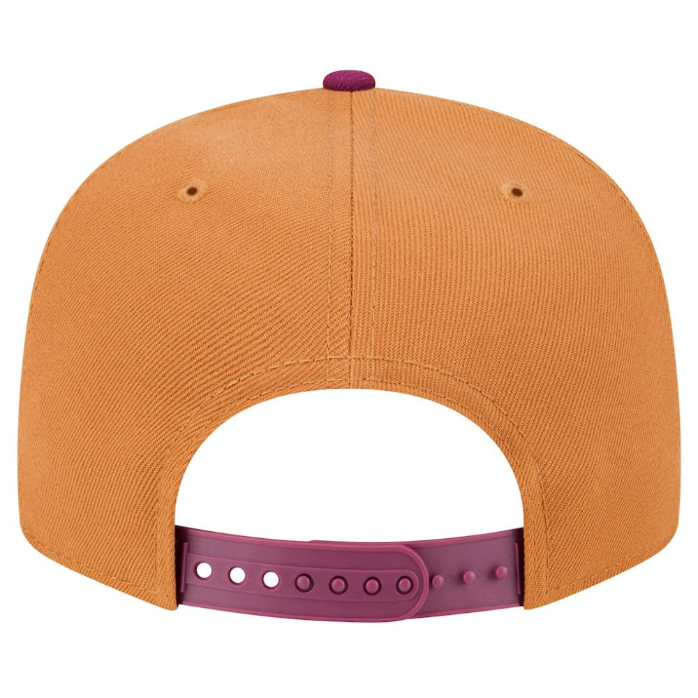Chicago Cubs New Era Color Pack Two-Tone 9FIFTY Snapback Hat - Brown/Purple Hats