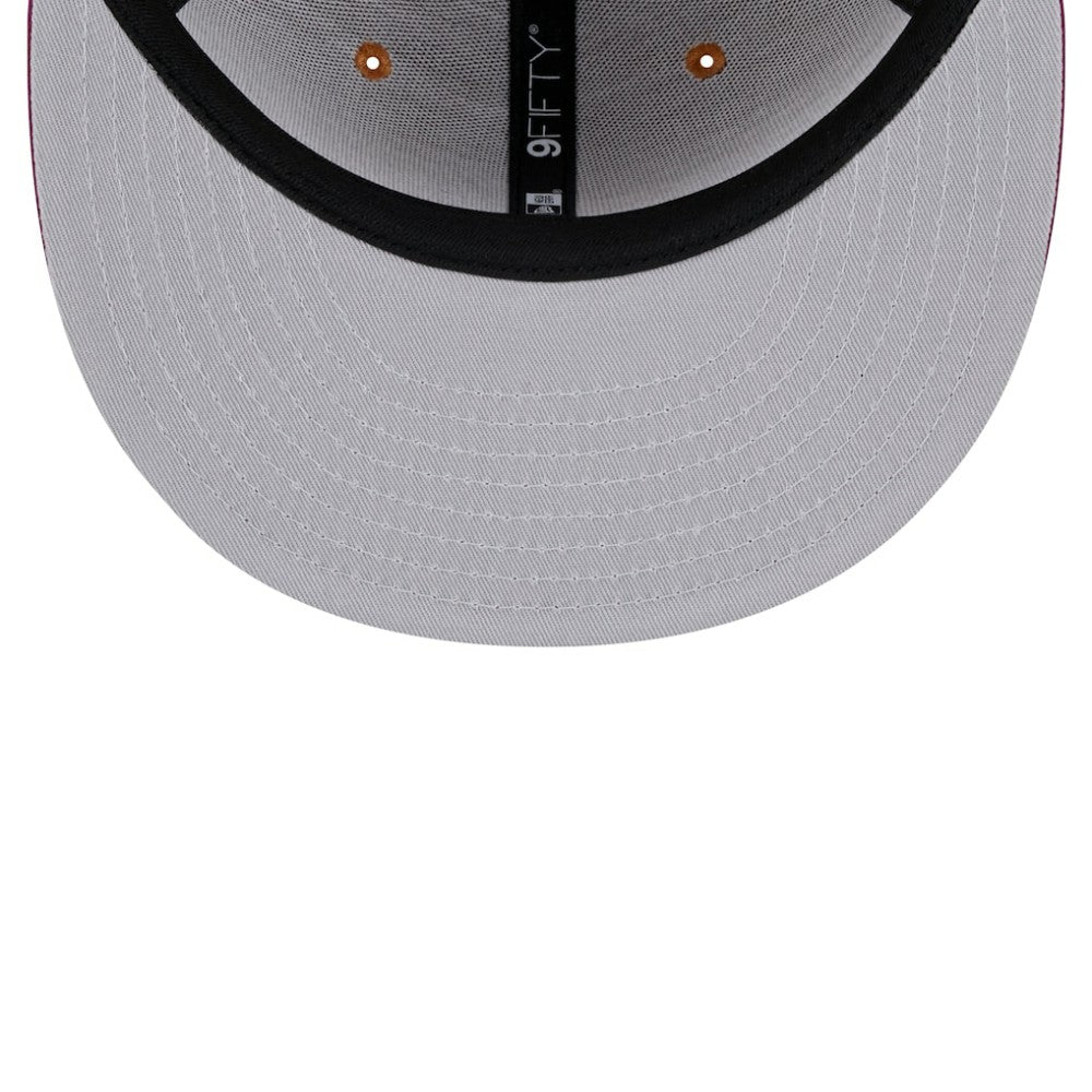 Chicago Cubs New Era Color Pack Two-Tone 9FIFTY Snapback Hat - Brown/Purple Hats