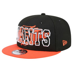 San Francisco Giants New Era Splatter 9FIFTY Snapback Hat - Black Hats