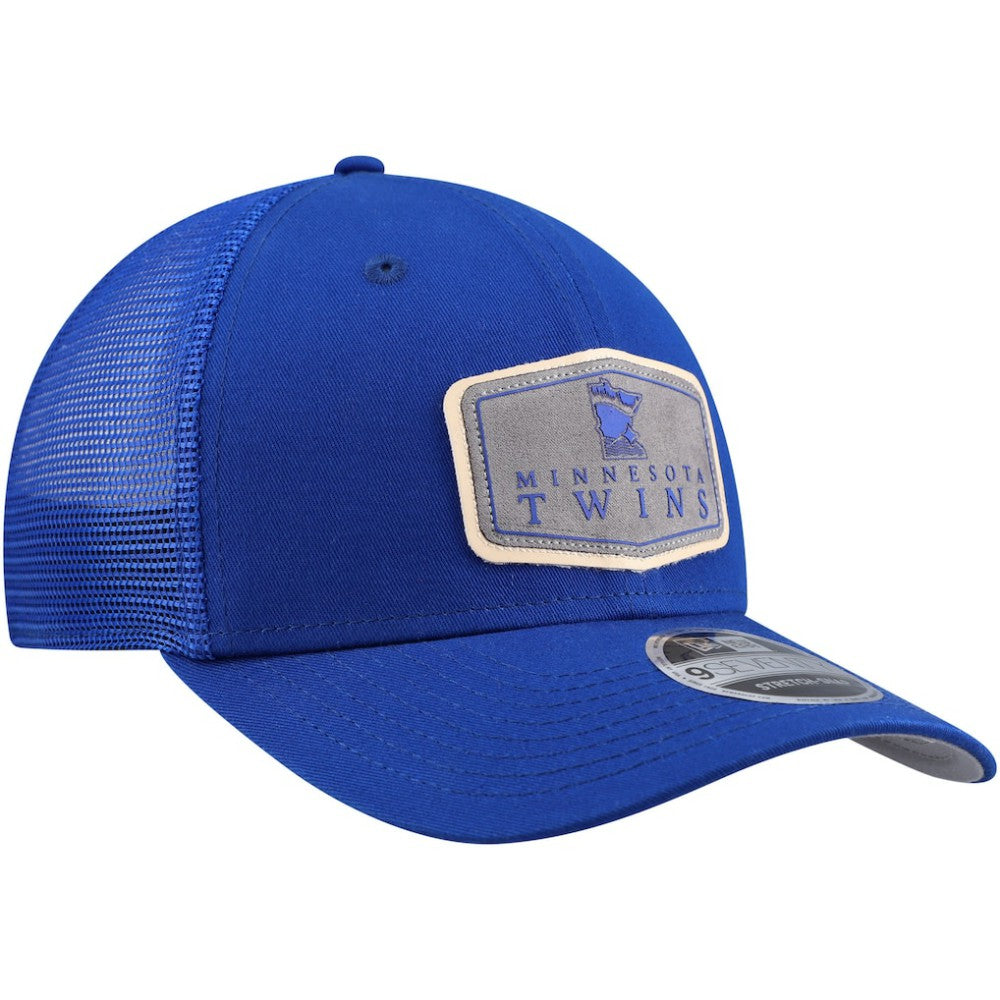 Minnesota Twins New Era Labeled 9SEVENTY Stretch-Snap Hat - Blue Hats