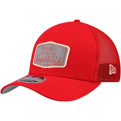 St. Louis Cardinals New Era Labeled 9SEVENTY Stretch-Snap Hat - Red Hats