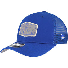 Chicago Cubs New Era Labeled 9SEVENTY Stretch-Snap Adjustable Hat - Royal Hats