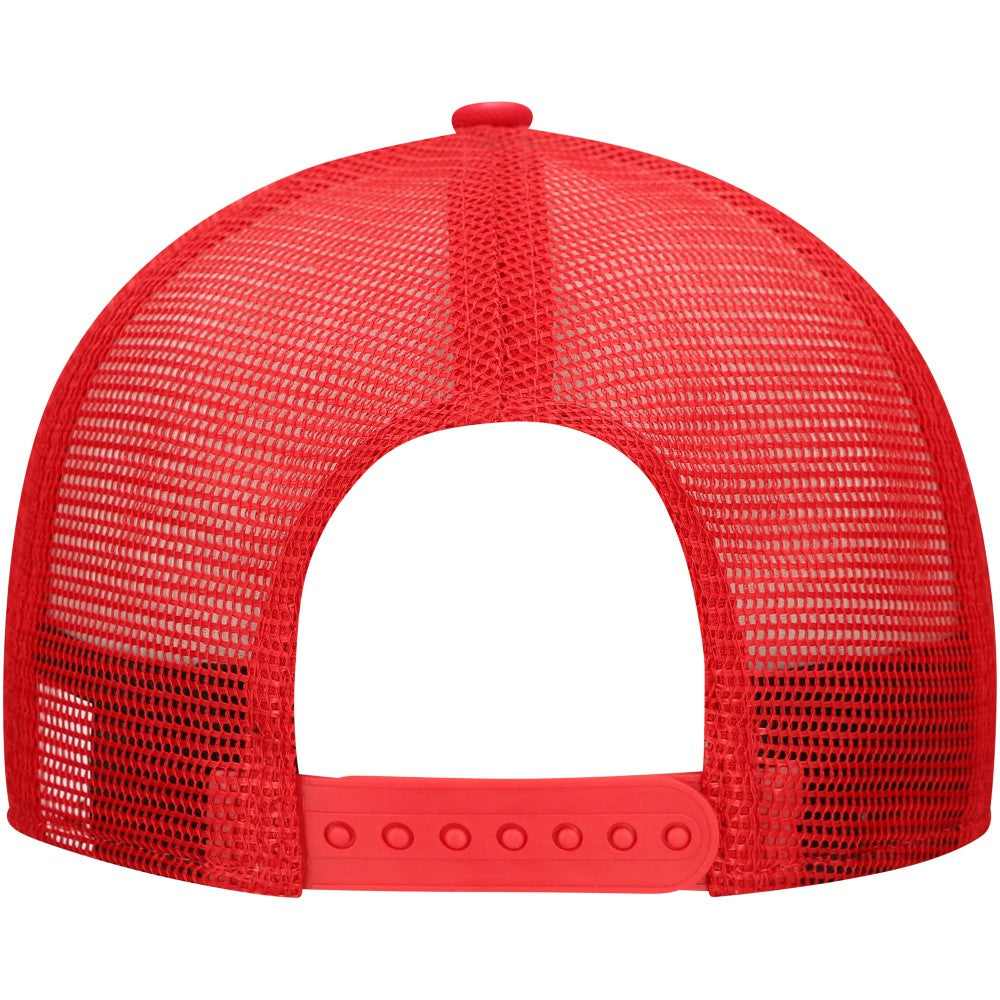 Los Angeles Angels New Era Labeled 9SEVENTY Stretch-Snap Adjustable Hat - Red Hats