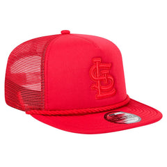 St. Louis Cardinals New Era Tone Foam Meshback Golfer Snapback Hat - Red Hats