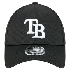 Tampa Bay Rays New Era Pivot 9FORTY Adjustable Hat - Black Hats