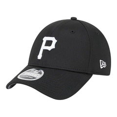 Pittsburgh Pirates New Era Pivot 9FORTY Adjustable Hat - Black Hats