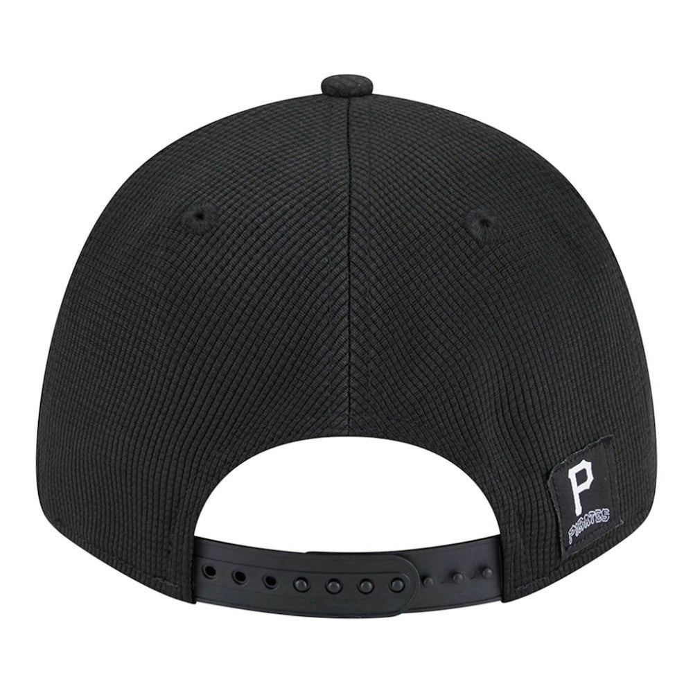 Pittsburgh Pirates New Era Pivot 9FORTY Adjustable Hat - Black Hats