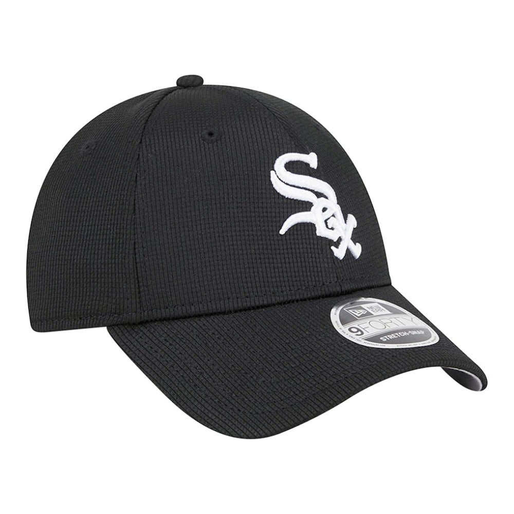 Chicago White Sox New Era Pivot 9FORTY Adjustable Hat - Black Hats