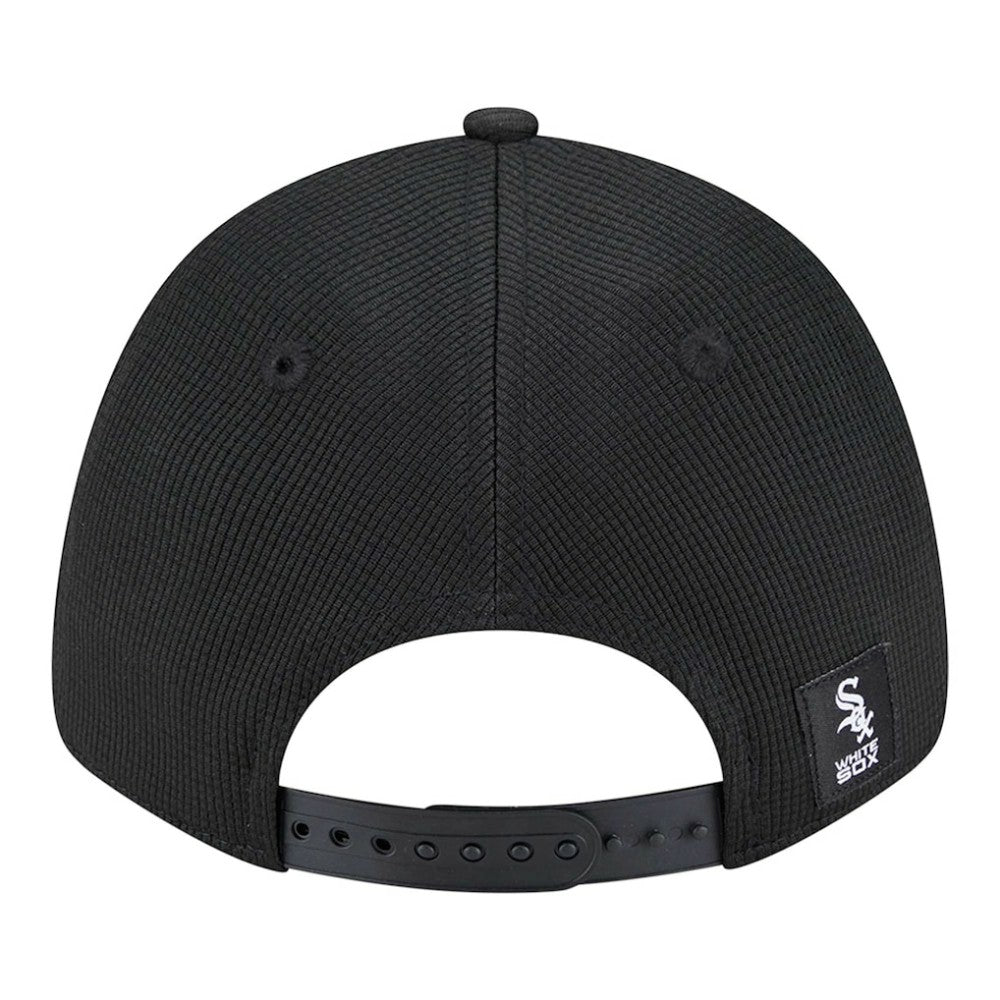 Chicago White Sox New Era Pivot 9FORTY Adjustable Hat - Black Hats