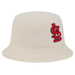 St. Louis Cardinals New Era Women's Cozy Bucket Hat - White Hats
