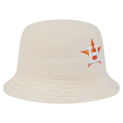 Houston Astros New Era Women's Chrome Cozy Bucket Hat - White Hats