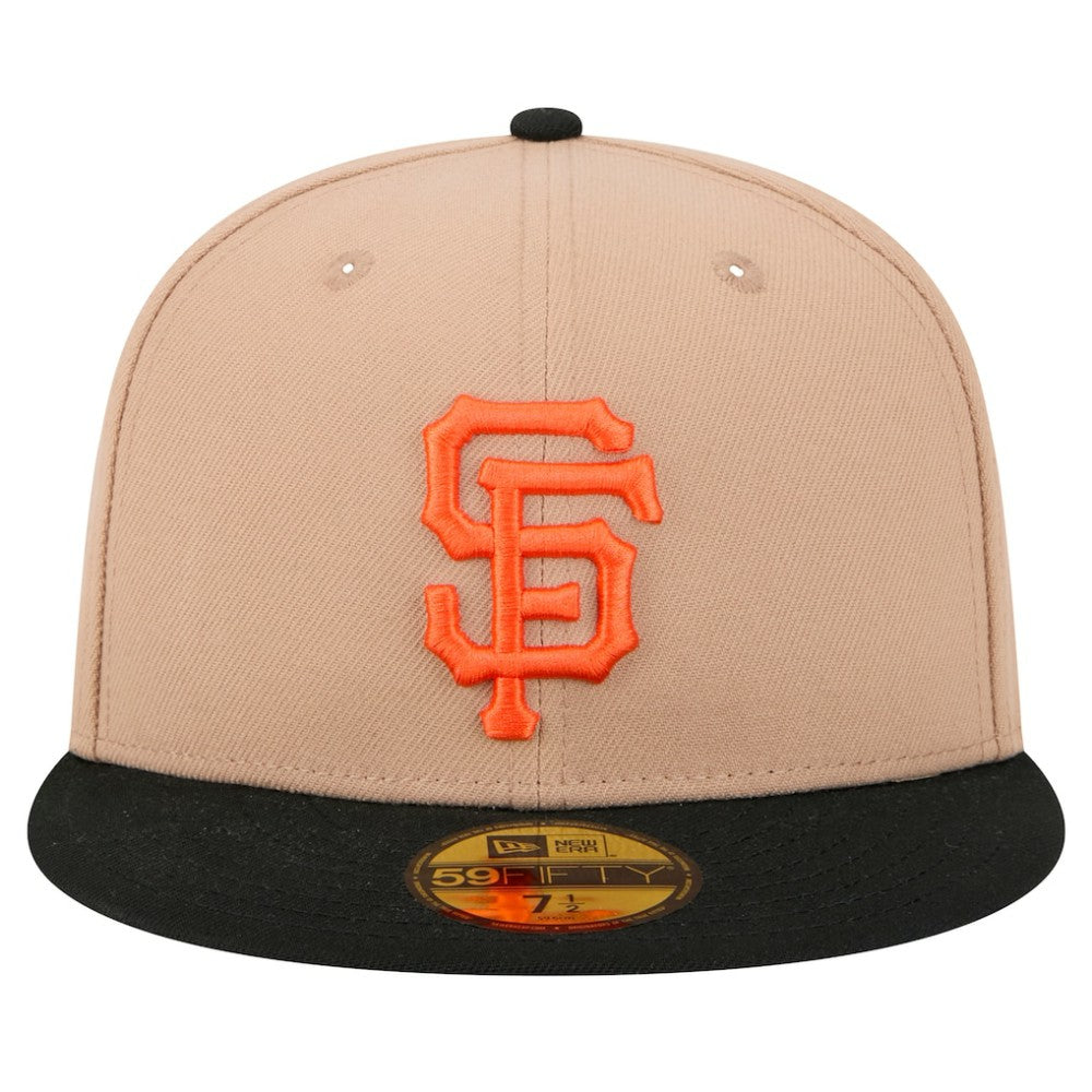 San Francisco Giants New Era 59FIFTY Fitted Hat - Khaki Hats