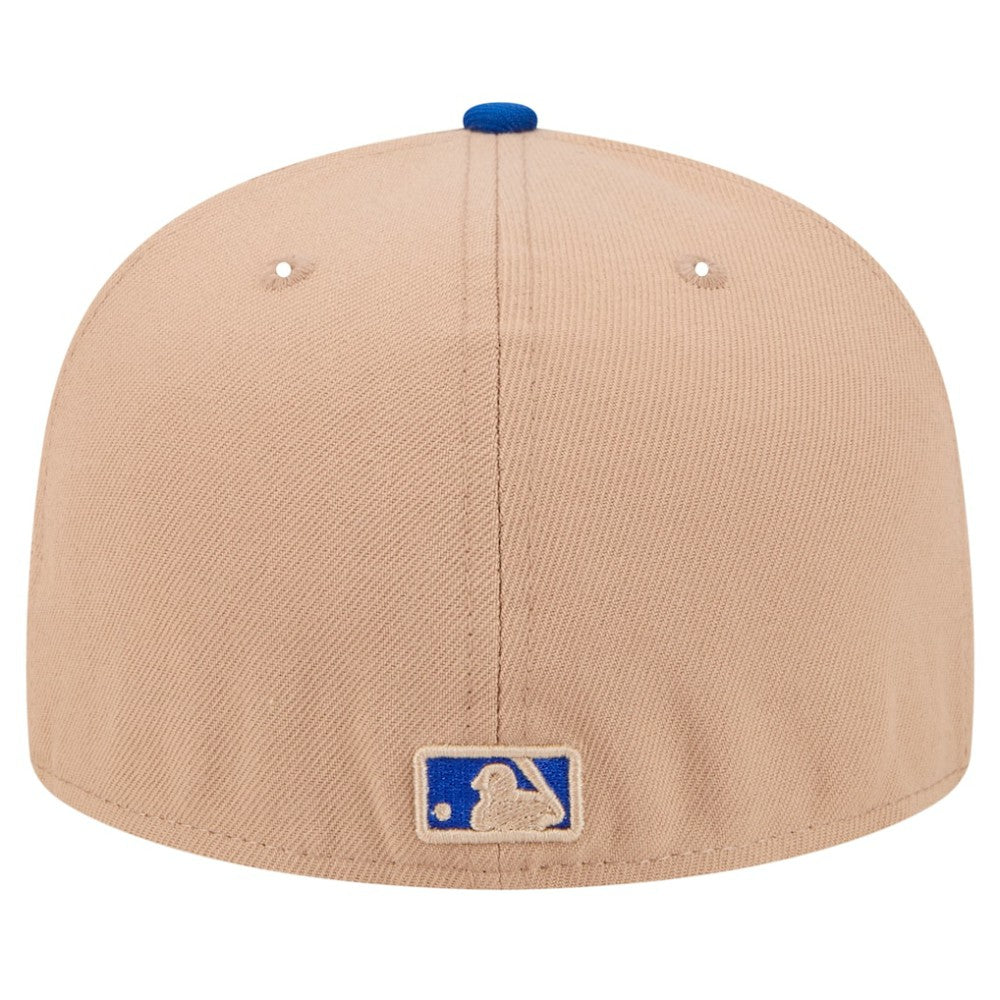 Chicago Cubs New Era 59FIFTY Fitted Hat - Khaki Hats