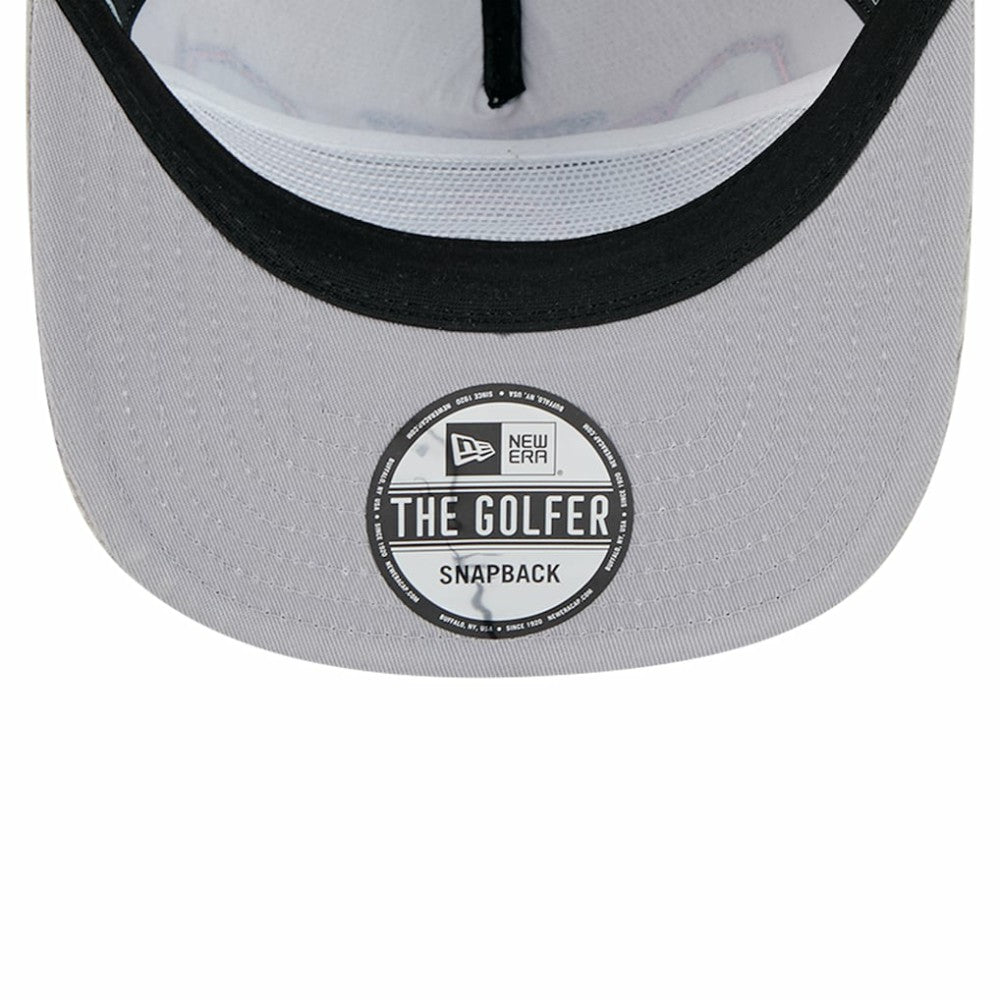 New Era Chicago Cubs Gray Corduroy Golfer Snapback Hat Hats