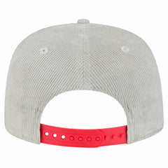 New Era Boston Red Sox Gray Corduroy Golfer Snapback Hat Hats