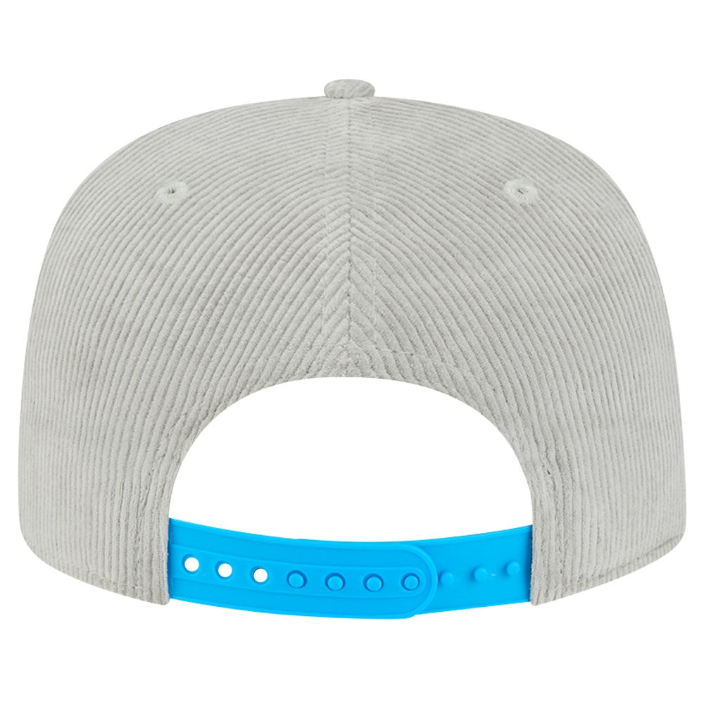 New Era Miami Marlins Gray Corduroy Golfer Snapback Hat Hats