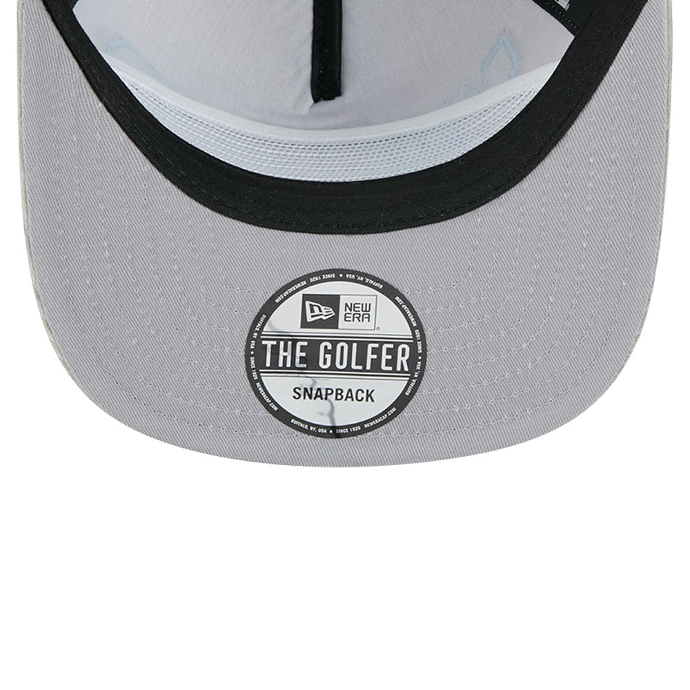 New Era Miami Marlins Gray Corduroy Golfer Snapback Hat Hats