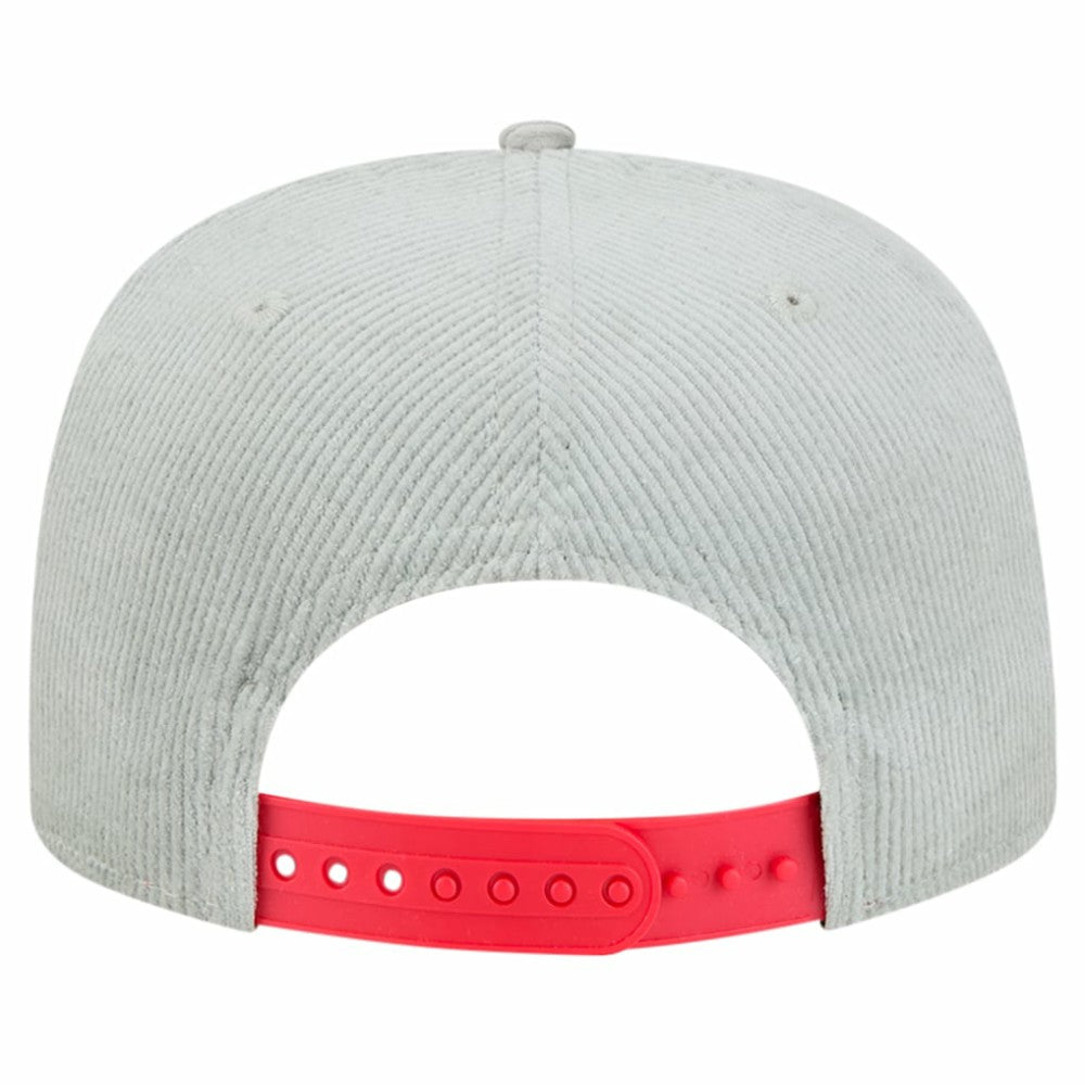 New Era Washington Nationals Gray Corduroy Golfer Snapback Hat Hats