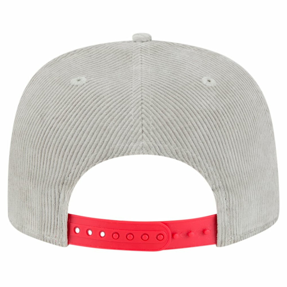 New Era St. Louis Cardinals Gray Corduroy Golfer Snapback Hat Hats