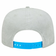 New Era Tampa Bay Rays Gray Corduroy Golfer Snapback Hat Hats