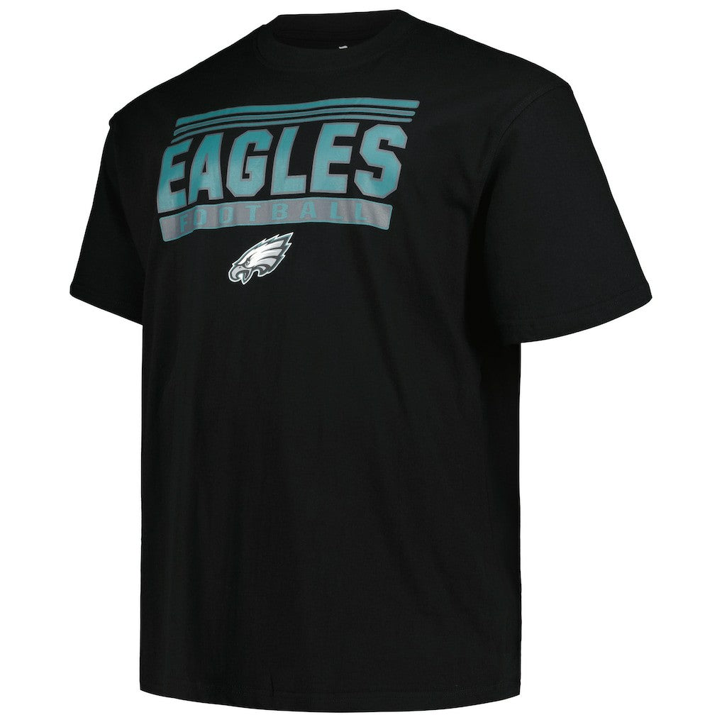 Philadelphia Eagles Big & Tall Pop T-Shirt Black