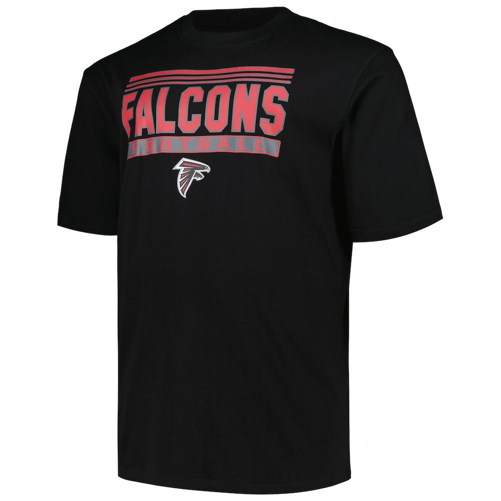 Atlanta Falcons Big & Tall Pop T-Shirt Black