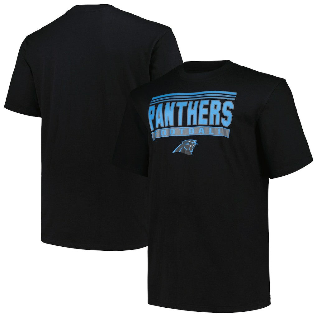 Carolina Panthers Big & Tall Pop T-Shirt Black