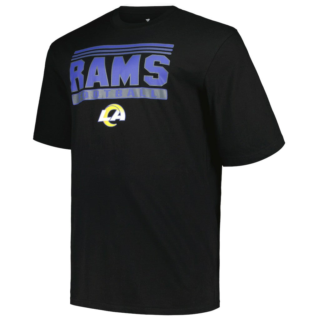 Los Angeles Rams Big & Tall Pop T-Shirt Black