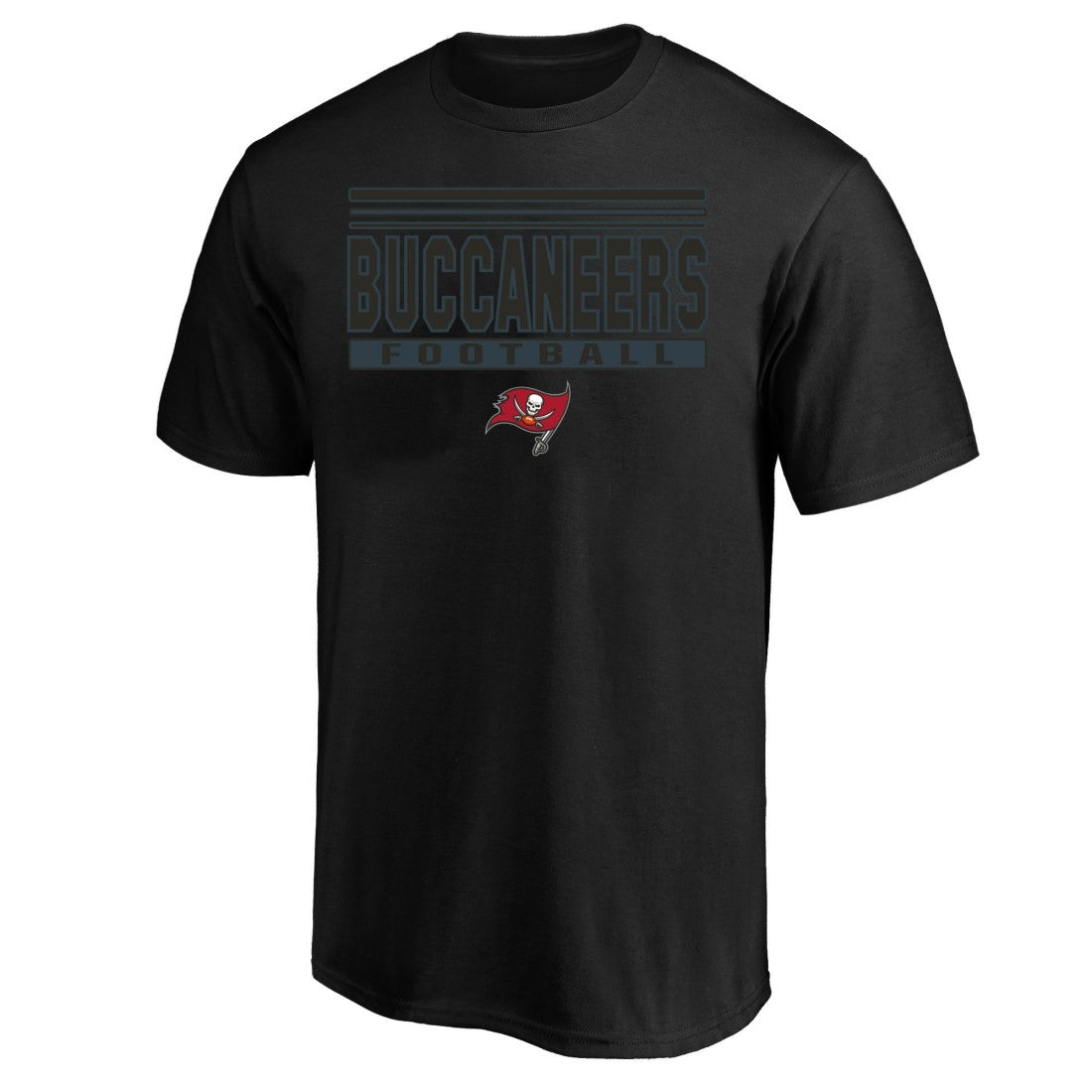 Tampa Bay Buccaneers Big & Tall Pop T-Shirt Black