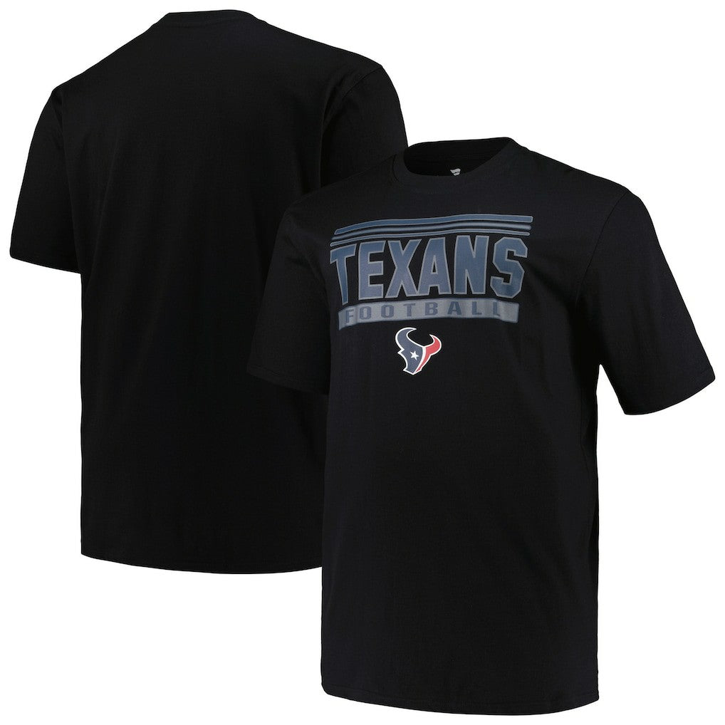 Houston Texans Big & Tall Pop T-Shirt Black