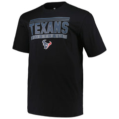Houston Texans Big & Tall Pop T-Shirt Black