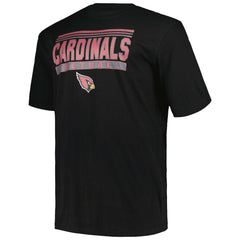 Arizona Cardinals Big & Tall Pop T-Shirt Black