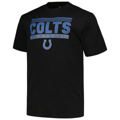 Indianapolis Colts Big & Tall Pop T-Shirt Black