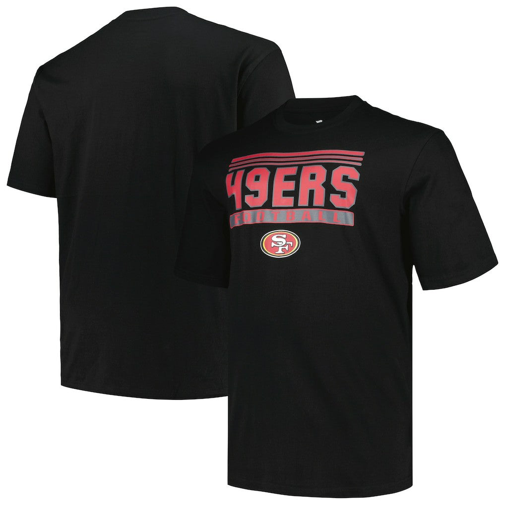 San Francisco 49ers Big & Tall Pop T-Shirt Black