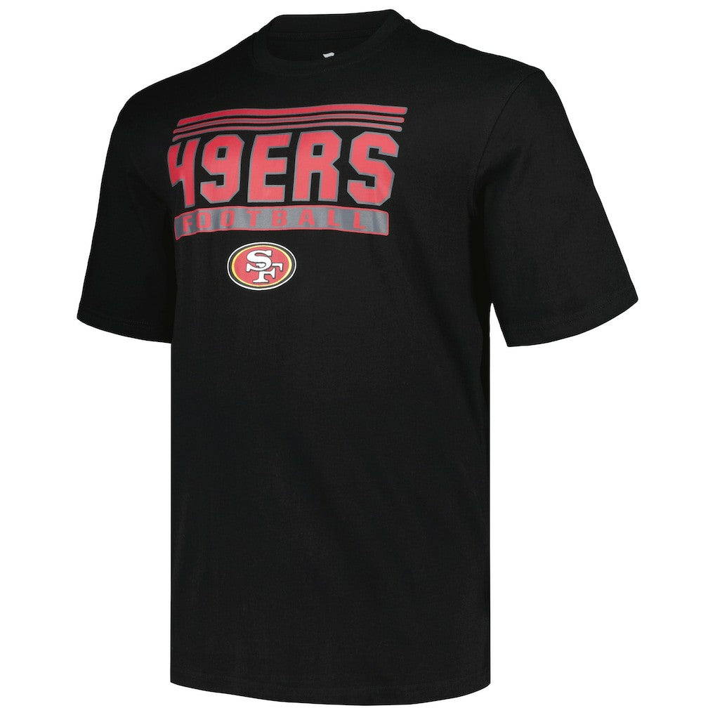 San Francisco 49ers Big & Tall Pop T-Shirt Black