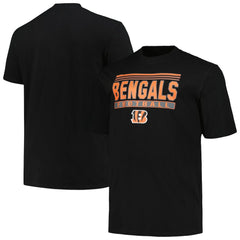 Cincinnati Bengals Big & Tall Pop T-Shirt Black
