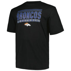 Denver Broncos Big & Tall Pop T-Shirt Black