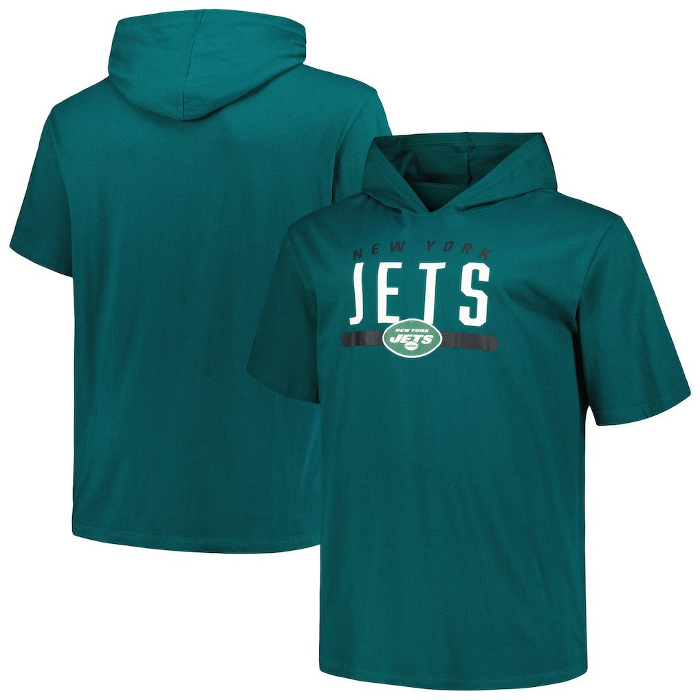 New York Jets Big & Tall Hoodie T-Shirt Green