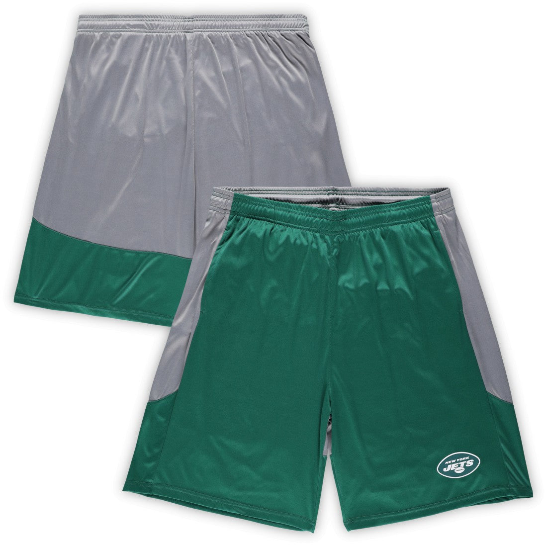 New York Jets Big & Tall Team Logo Shorts Green