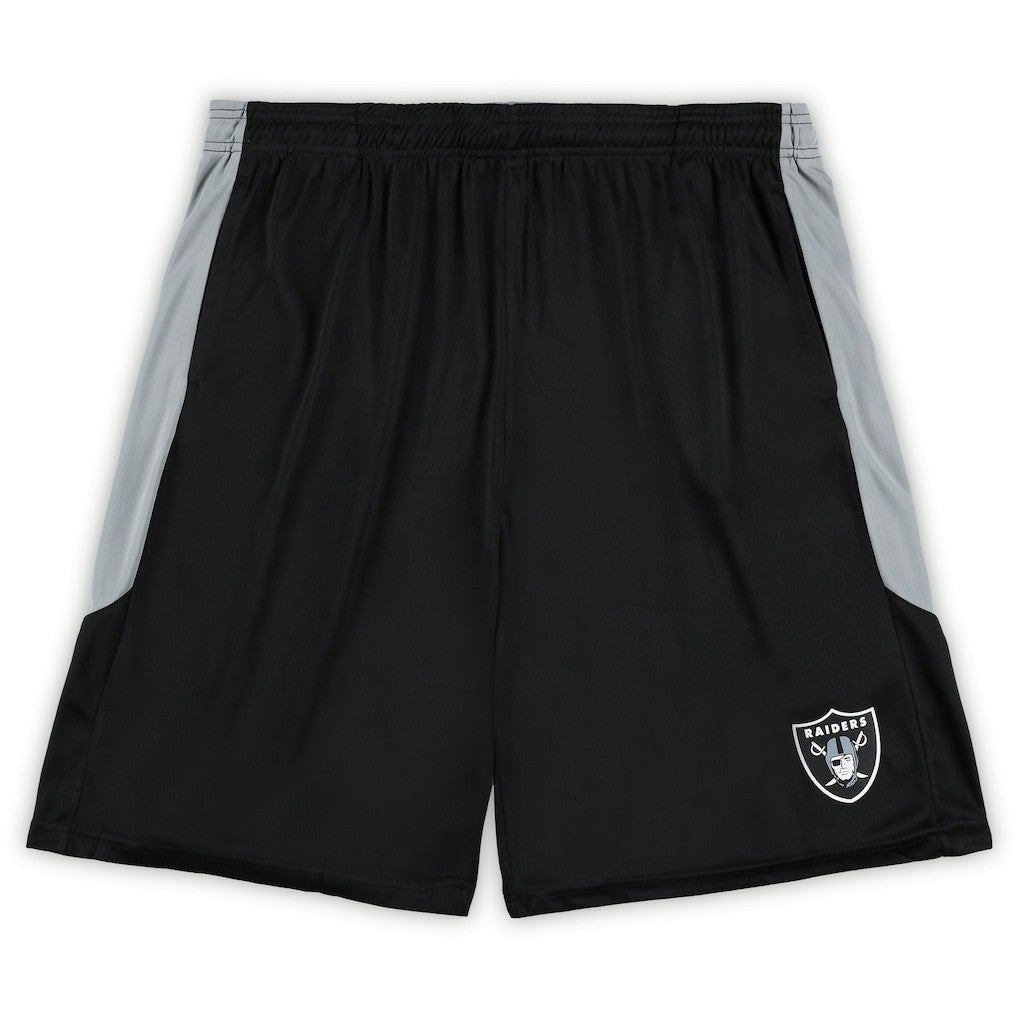 Las Vegas Raiders Big & Tall Team Logo Shorts Black