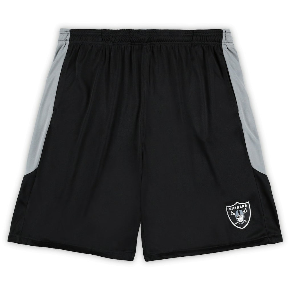 Las Vegas Raiders Big & Tall Team Logo Shorts Black