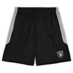 Las Vegas Raiders Big & Tall Team Logo Shorts Black
