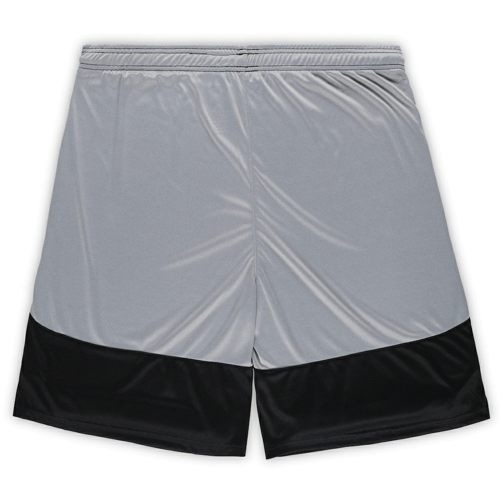 Pittsburgh Steelers Big & Tall Team Logo Shorts Black